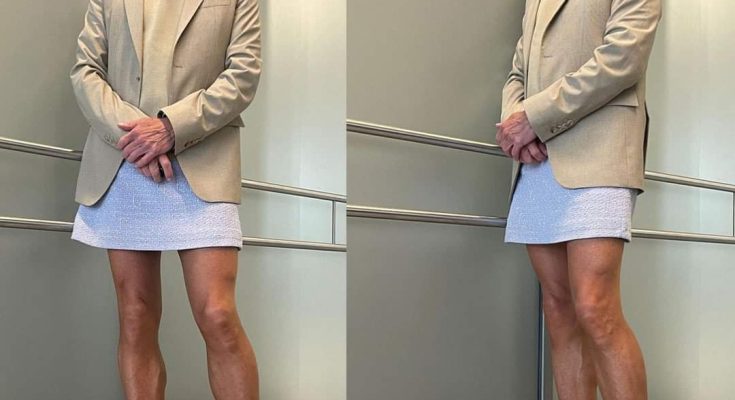 Straight, Happily Married Father has been Wearing a Skirt and High Heels in Public for Four Years