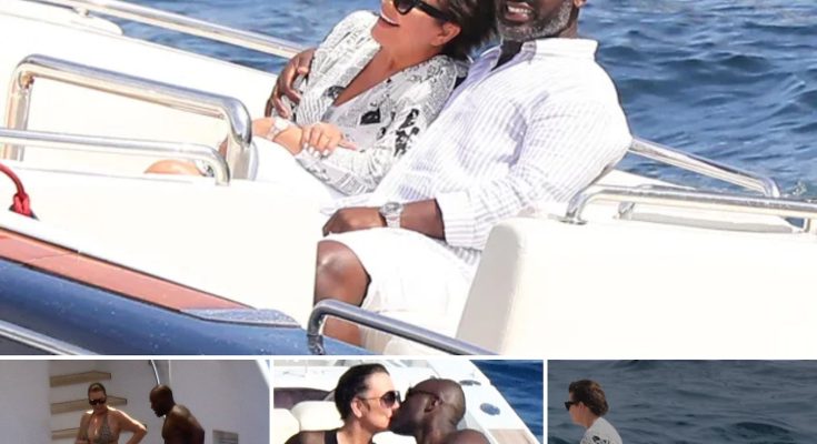 Kris Jenner, 68, and her lover, Corey Gamble, 43, have passionate moments on a luxury yacht trip