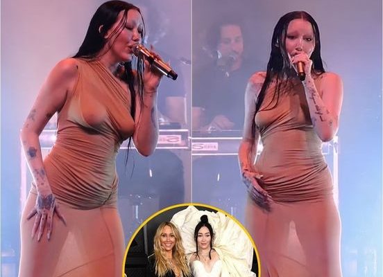 (T) Noah Cyrus gets N.A.K.E.D in a very sexy see-through outfit while performing in Brazil… amid persisting family drama