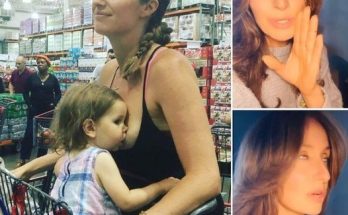 Mother posts picture breastfeeding toddler in public – she finally responds to all the backlash