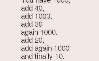 Solve this using only your mind, without a calculator or paper.