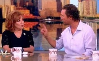 Co-host of ‘The View’ triggers Matthew McConaughey, his reply is very unexpected