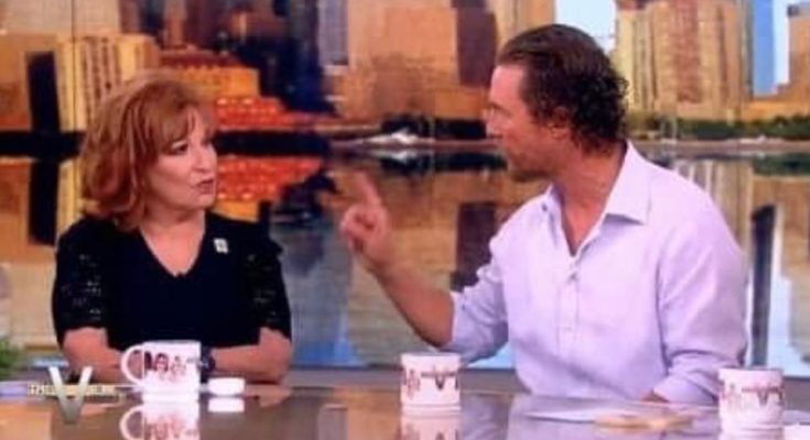 Co-host of ‘The View’ triggers Matthew McConaughey, his reply is very unexpected