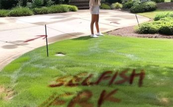 My Neighbor Painted an Insult on My Lawn, So I Taught Him a Lesson He Won’t Forget