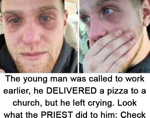 Pizza delivery driver gets the surprise of his life when sent out for a special delivery