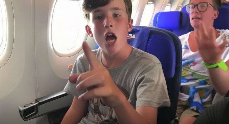 Spoiled Boy Mocks Stewardess Not Knowing His Rich Dad Has Been Watching Him – Story of the Day