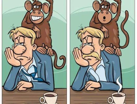 If you have AMAZING eyesight, try to find the 3 differences between these cute images.