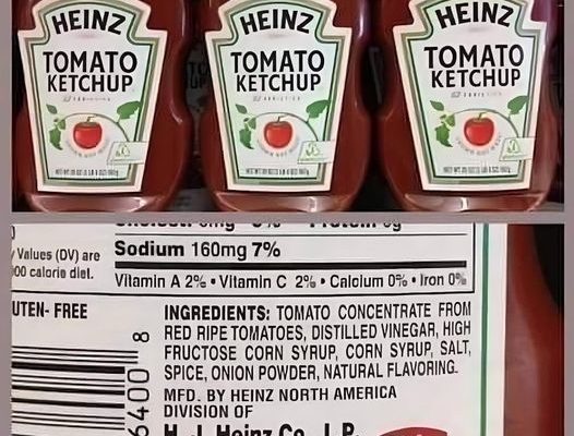 Avoid Heinz Ketchup Like Plague