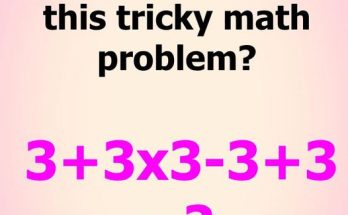 Many people get it wrong: Can you solve this tricky math problem?