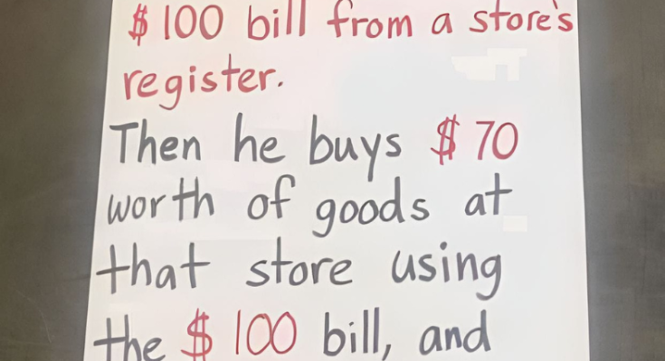 Viral Brain Teaser: Can you find out how much money the store lost?